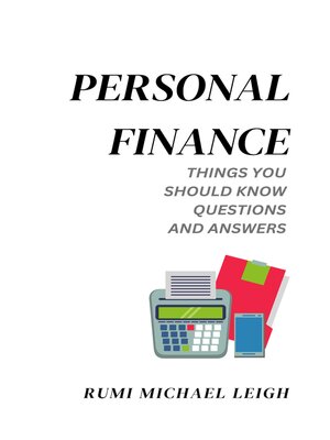 cover image of Personal finance